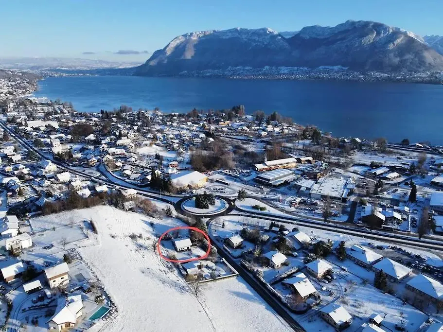 Appartement Independant 30 M² A 500M Du Lac, 2 Velos Et Parking Fournis Sevrier
